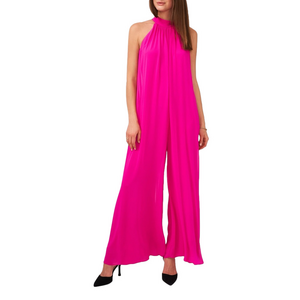 VINCE CAMUTO Women’s extra small fuchsia chiffon jumpsuit NWT